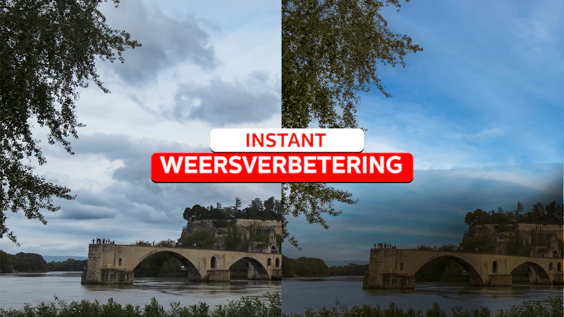 Instant weersverbetering in Photoshop