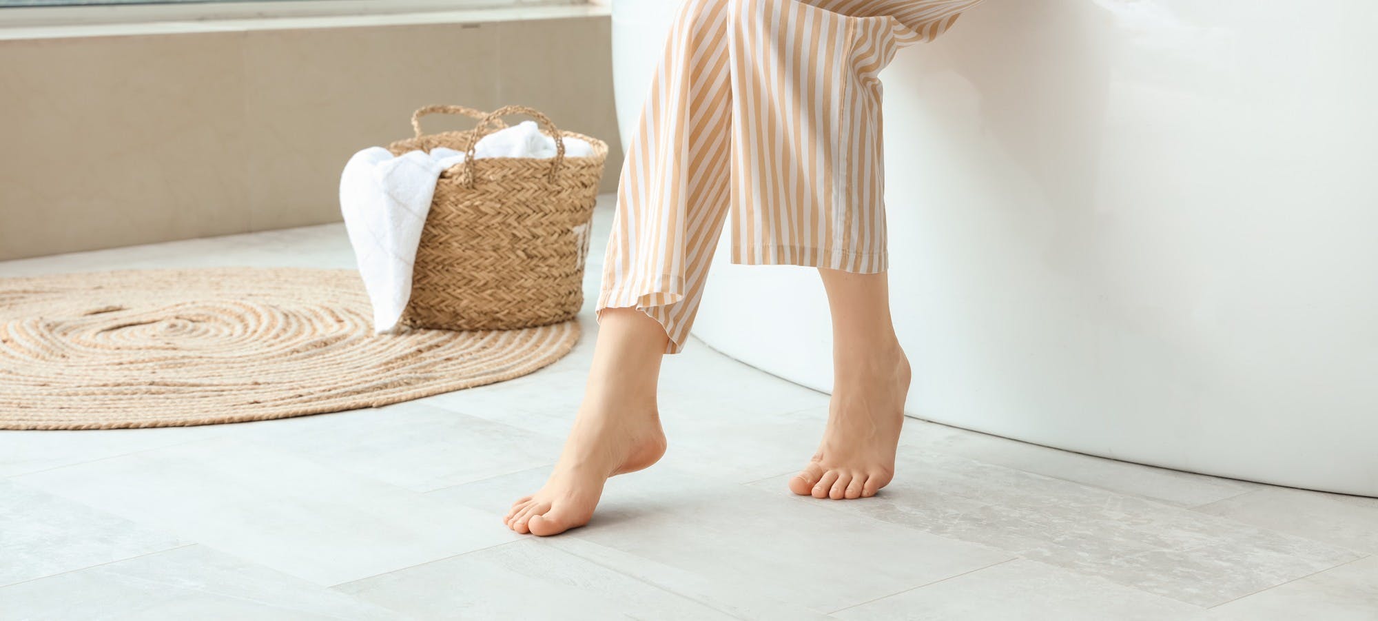 Vloerverwarming in de badkamer, een goed idee?