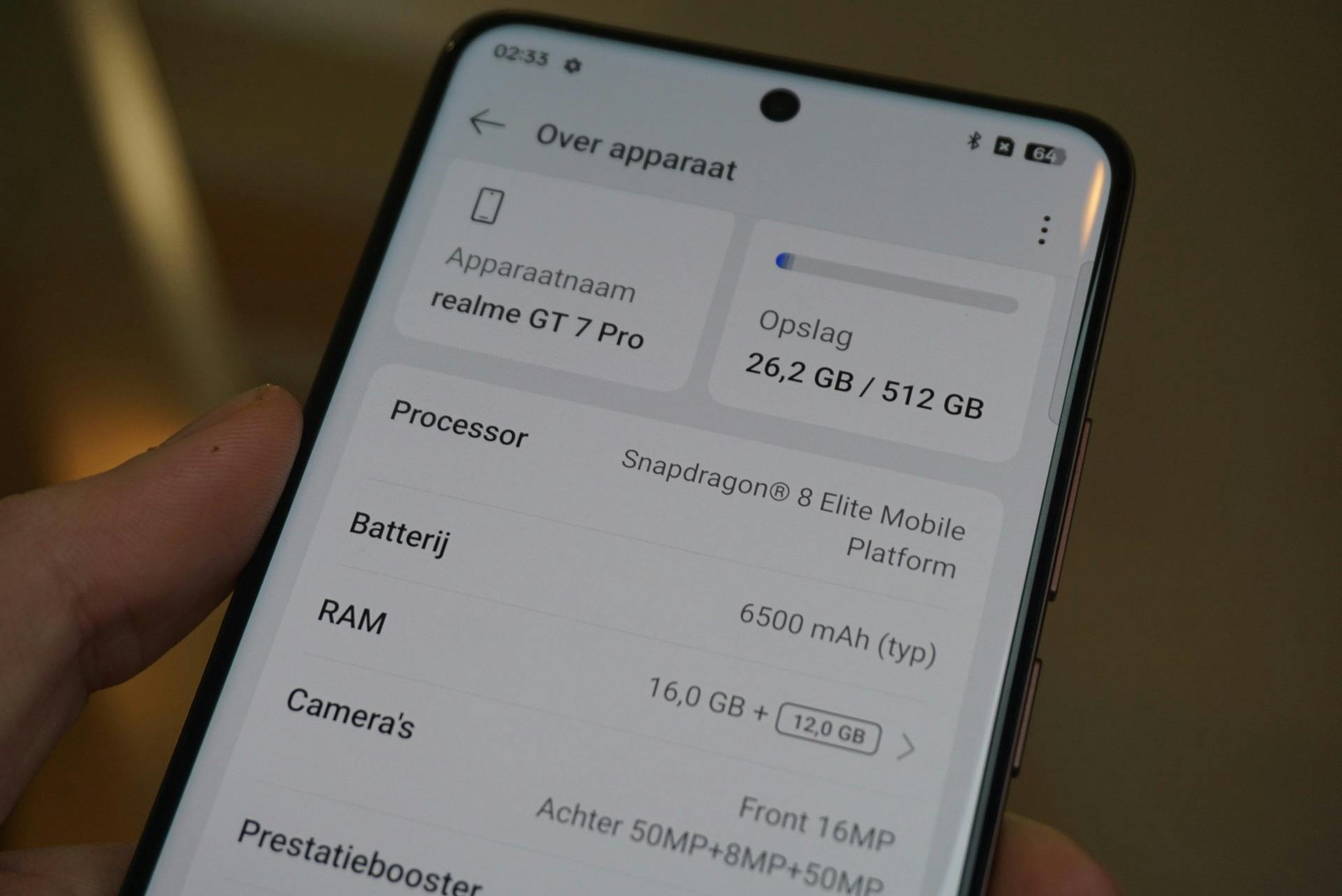 Het is de eerste verkrijgbare smartphone met de Snapdragon 8 Elite-processor