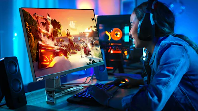 Lenovo Legion R27qe gaming monitor - Razendsnel beeldscherm