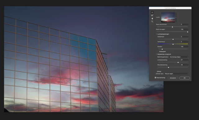 Photoshop - Zo vervang je een grauwe lucht