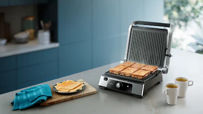 Consumenten testen: de Philips 5000-serie Contactgrill