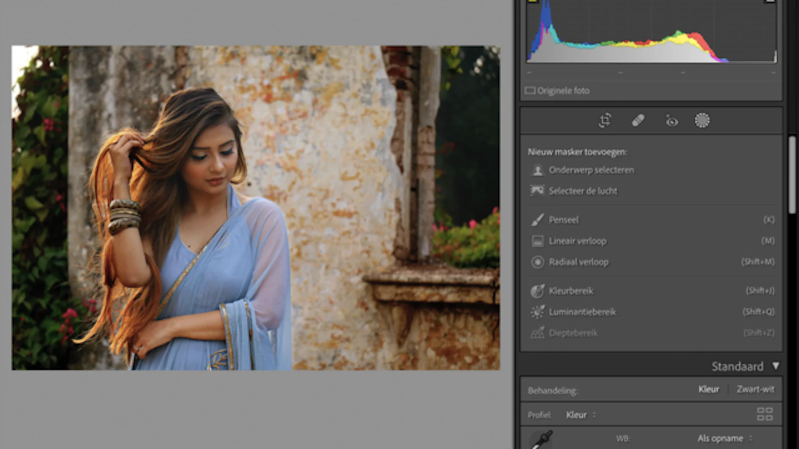 Lightroom - Zo werken bereikmaskers