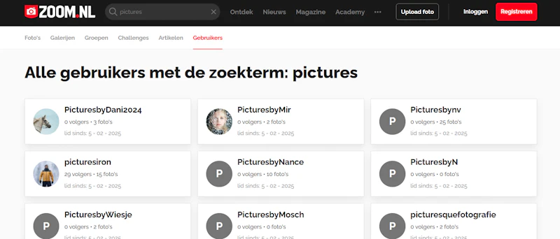 Update Zoom.nl website februari 2025