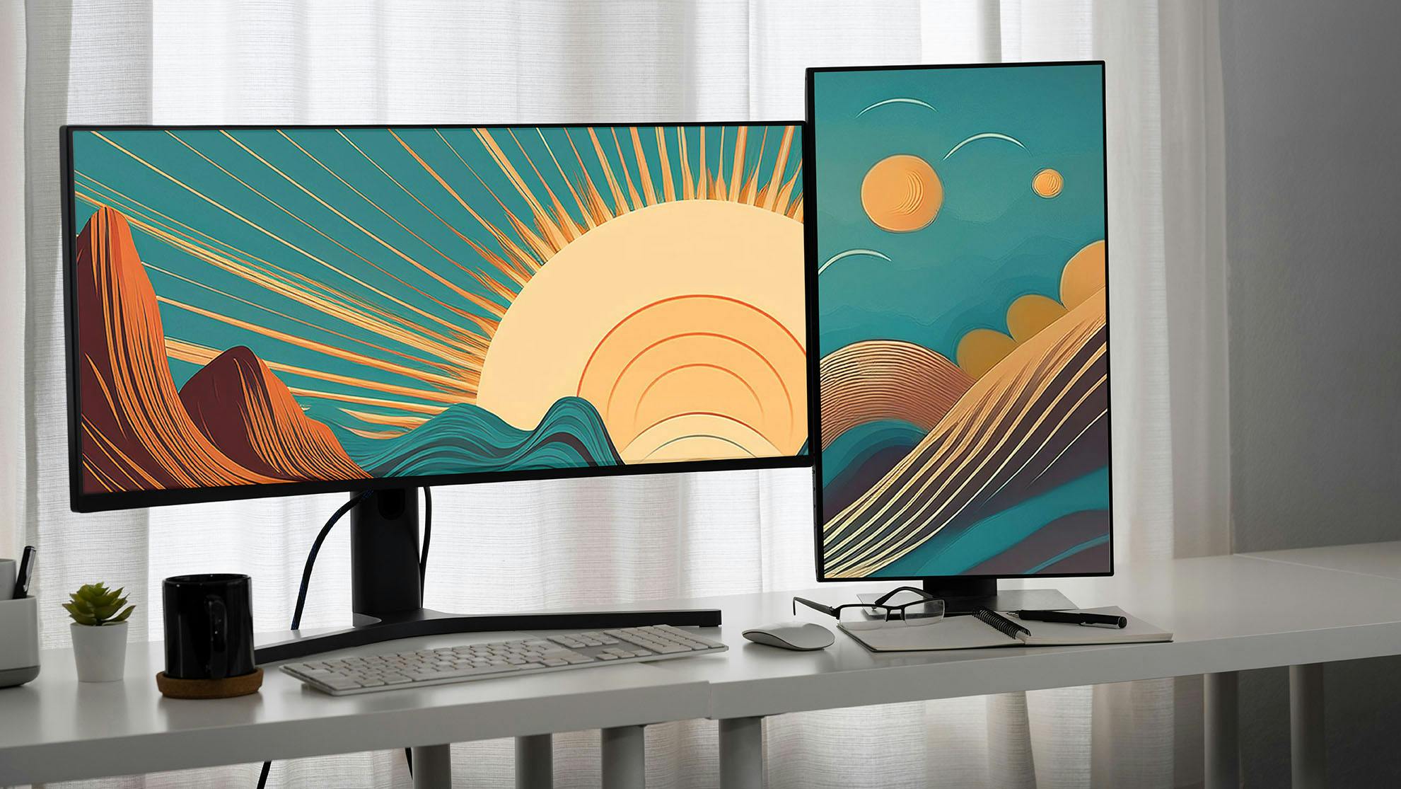 Van liggend naar staand in één klik: zo pas je je scherm aan