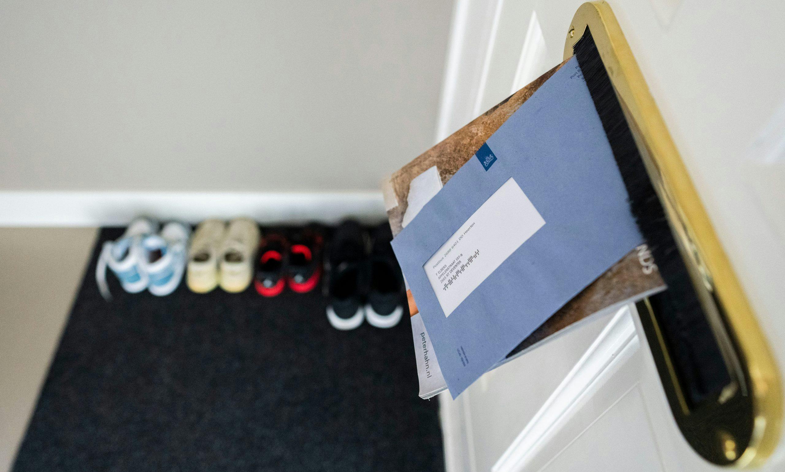 belastingbrief in de brievenbus