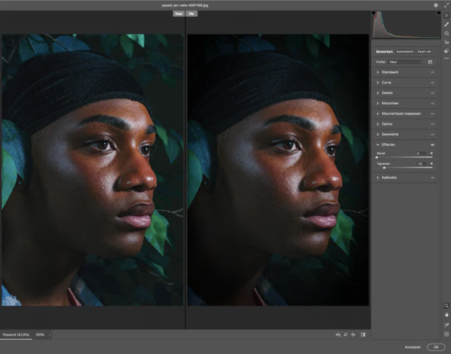 Photoshop - Zo bewerk je een buitenportret