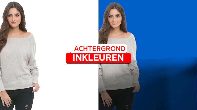 Een witte achtergrond inkleuren in Lightroom Classic