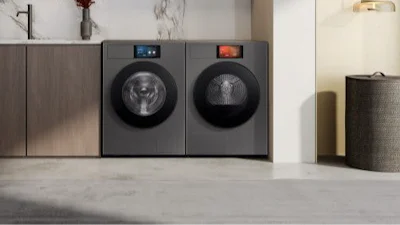 Nieuwe Bespoke AI-wasmachine van Samsung met aangepast ontwerp