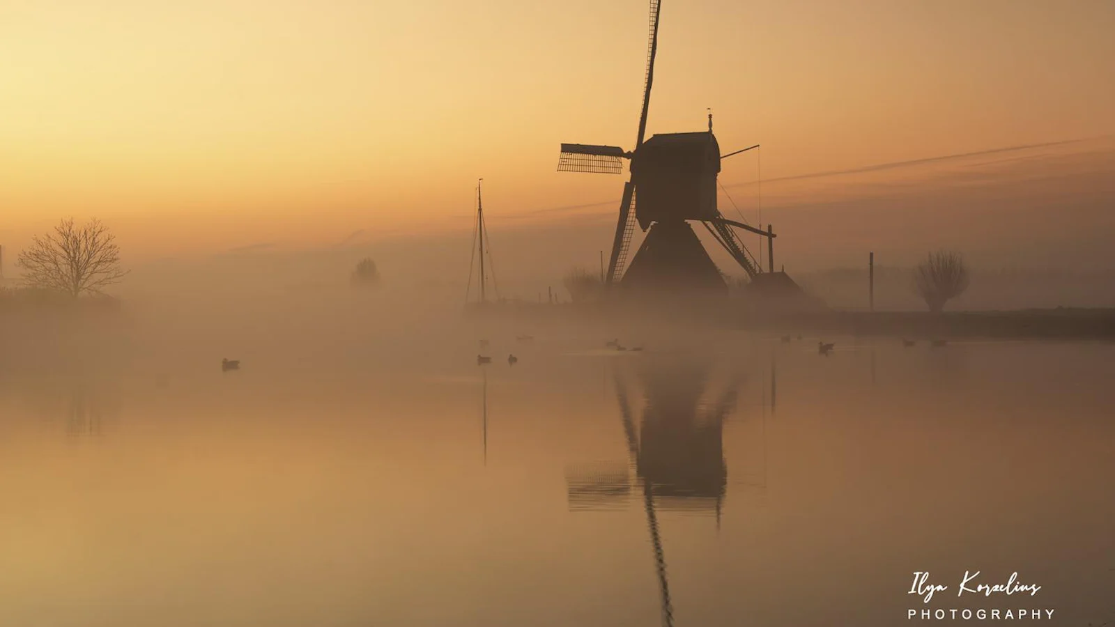 GEZOCHT: De mooiste molens bij zonsopkomst