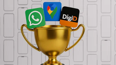 WhatsApp, Google Maps en DigiD populairste apps in Nederland