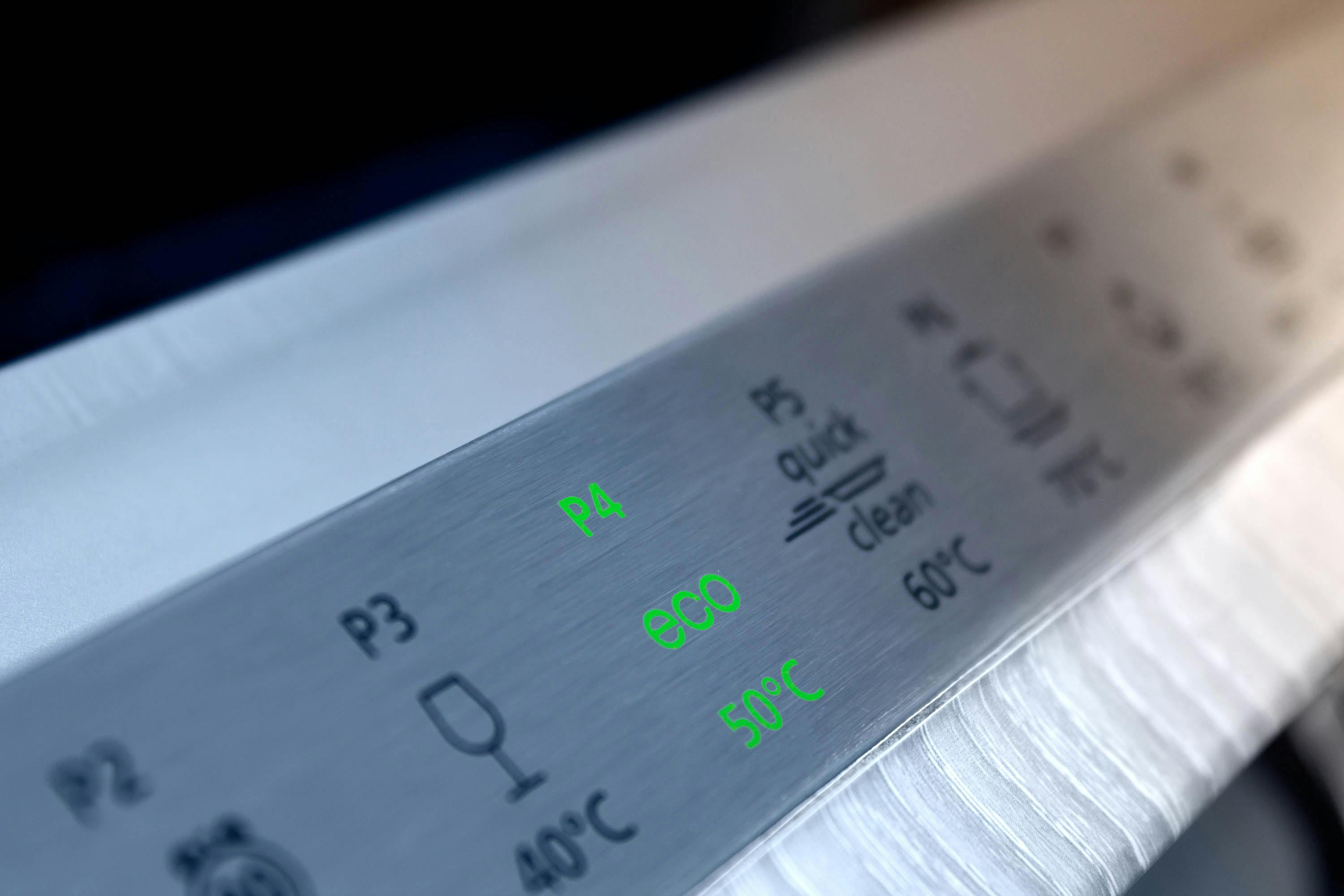 Vaatwasser met ecoprogramma