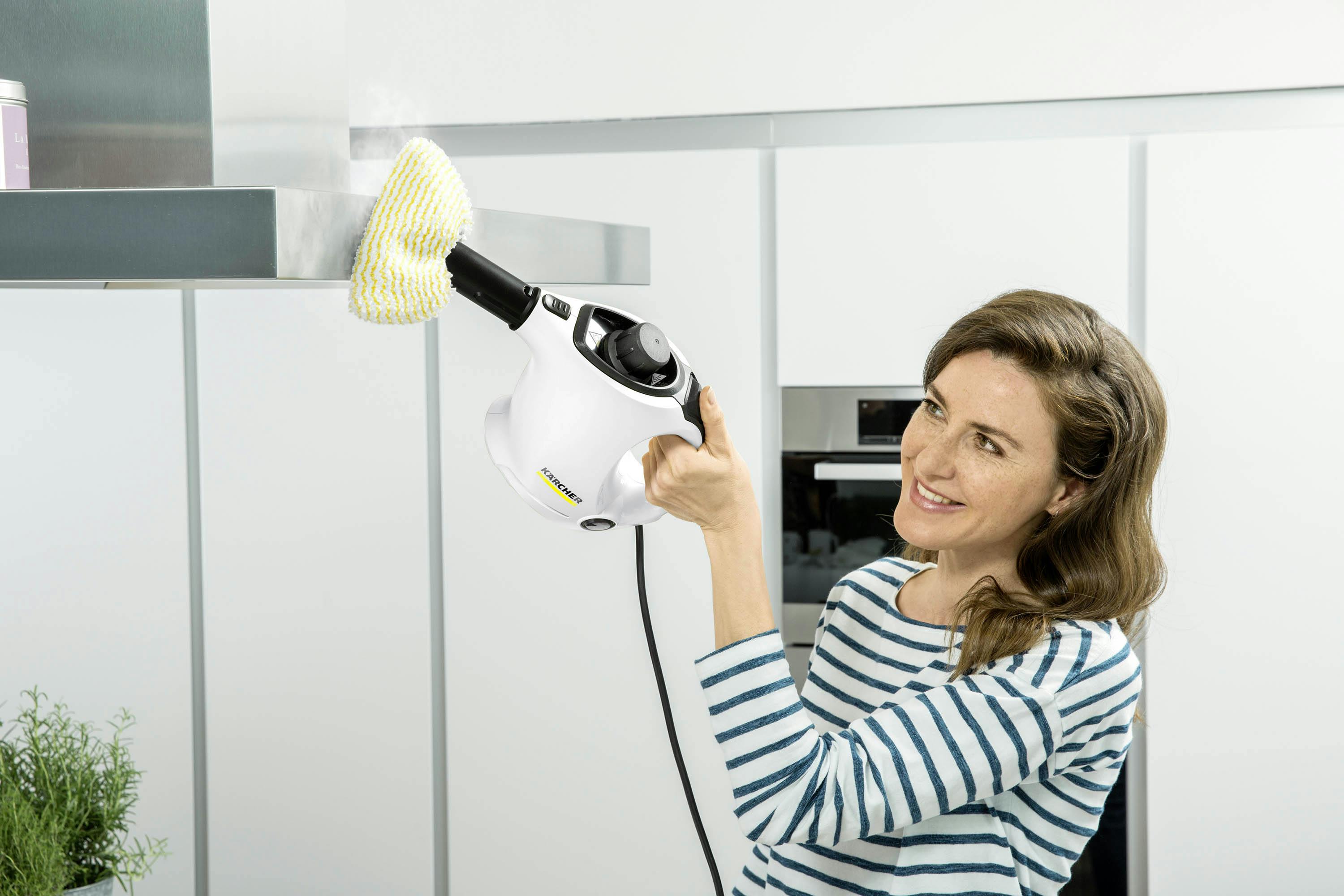 Schoonmaken met stoom