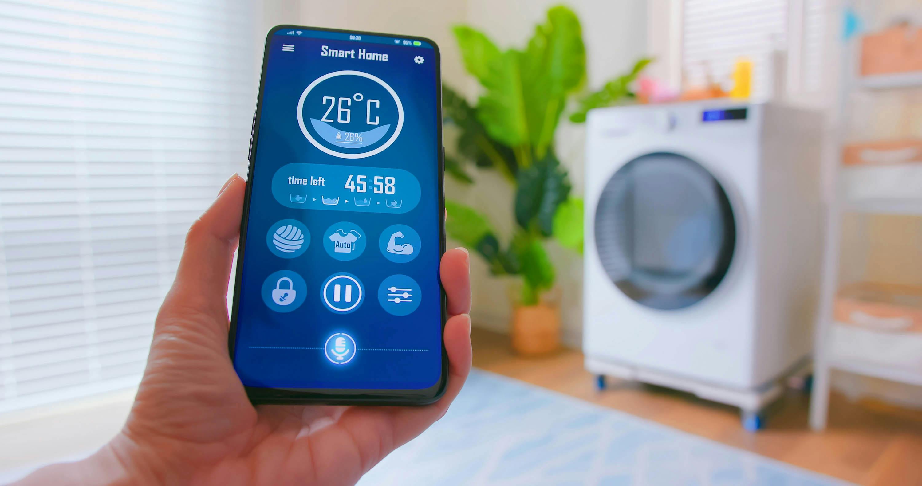 Je wasmachine koppelen aan je smartphone: dit kun je er allemaal mee