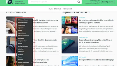 Zó handig is het (verborgen!) tweede Startmenu van Windows 11