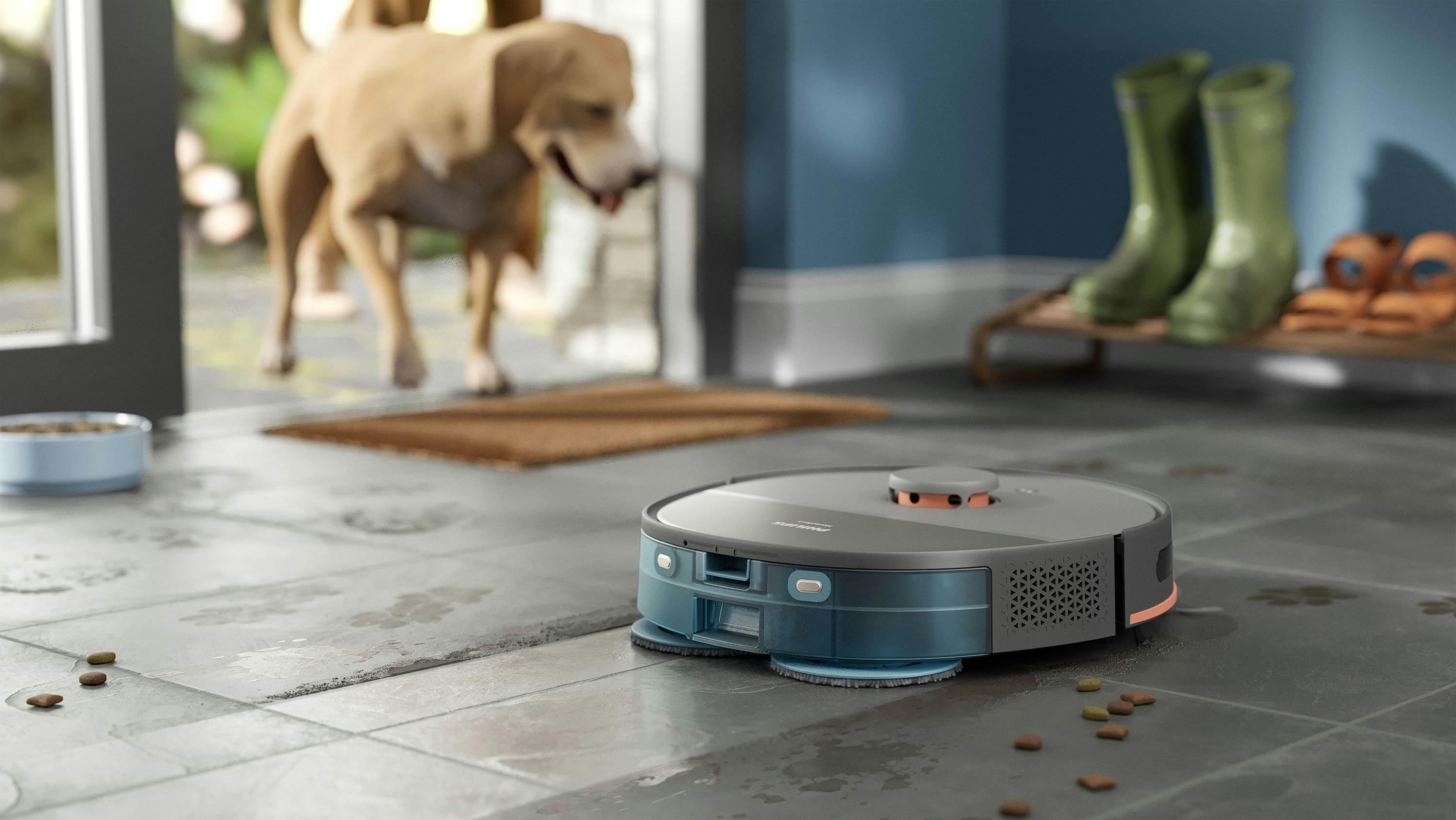 Nieuw van Philips: HomeRun 5000-serie robotstofzuiger met dubbele dweil