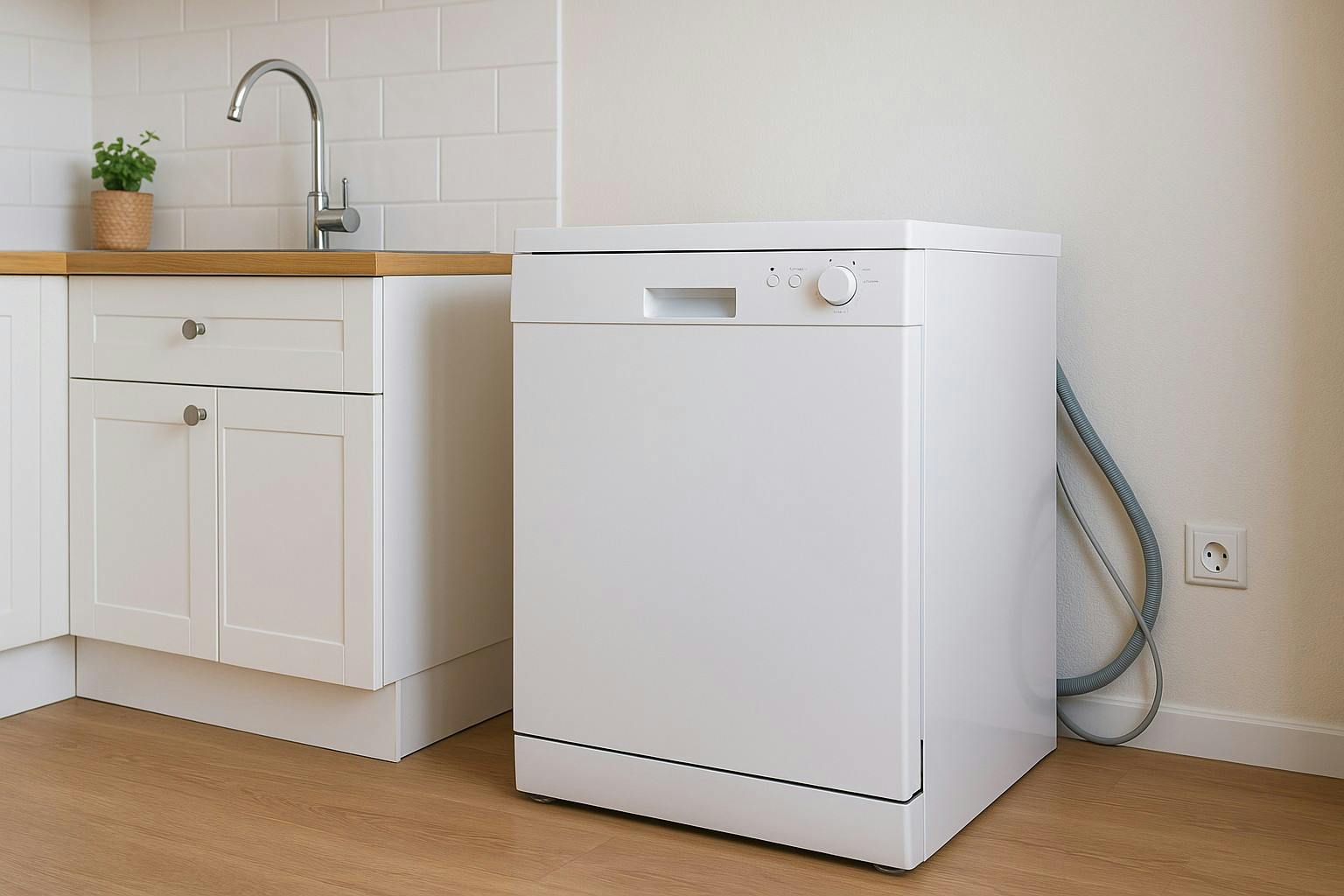 Vrijstaande vaatwasser in je keuken? Dit moet je weten over installatie en plaatsing