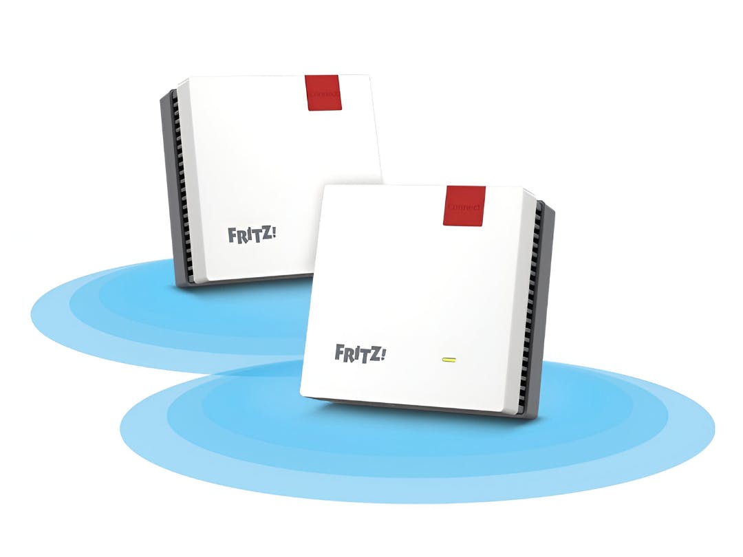 Nieuw van AVM: FRITZ!Mesh Wi-Fi Set 1600 voor stabiele wifi uit het stopcontact