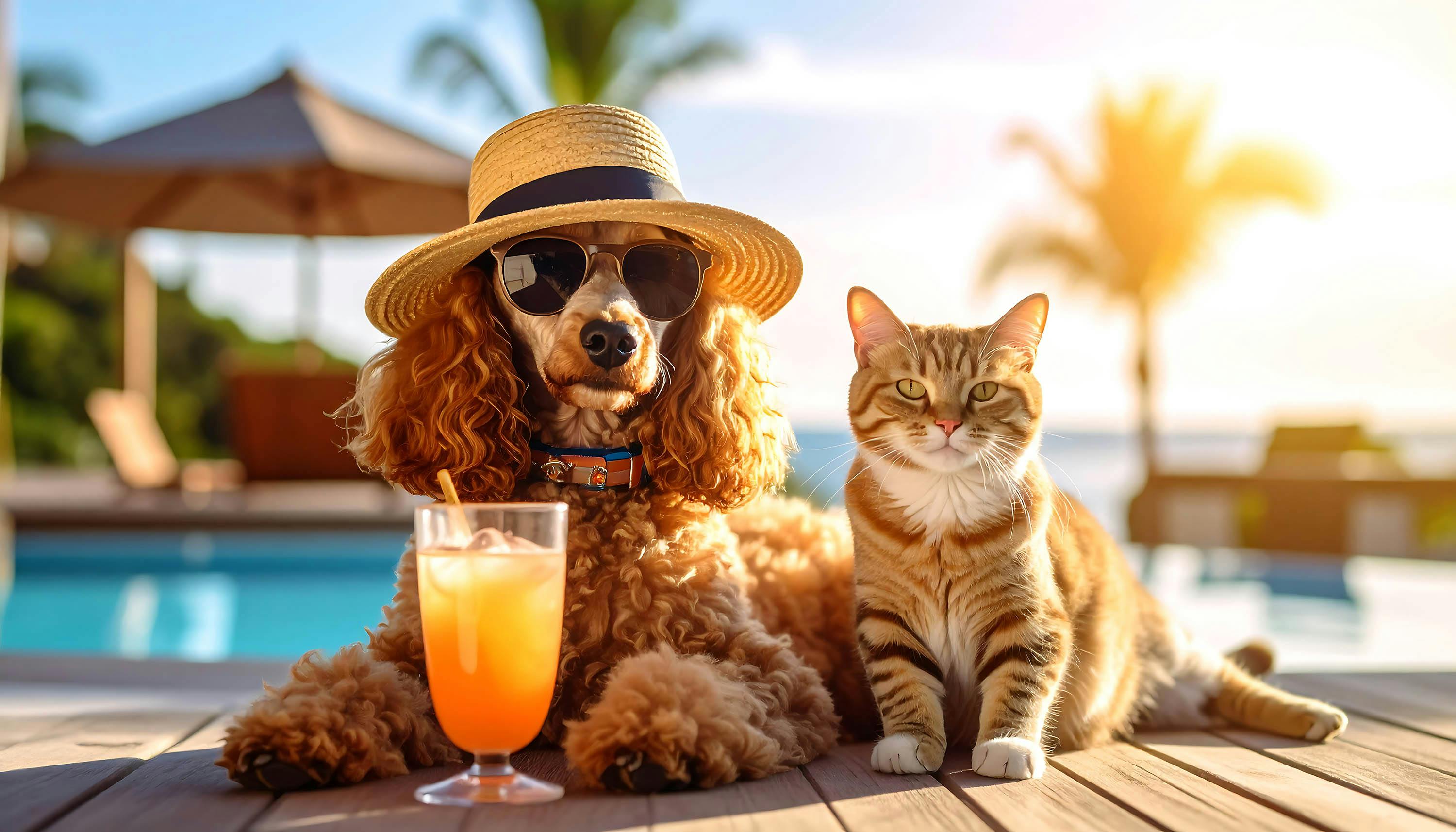 Huisdieren + zomer = schoonmaakramp? Welnee, met deze tips niet