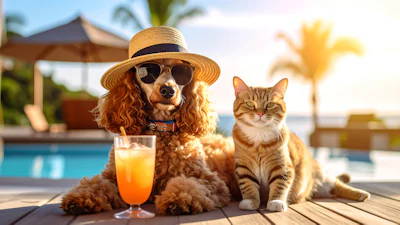 Huisdieren + zomer = schoonmaakramp? Welnee, met deze tips niet