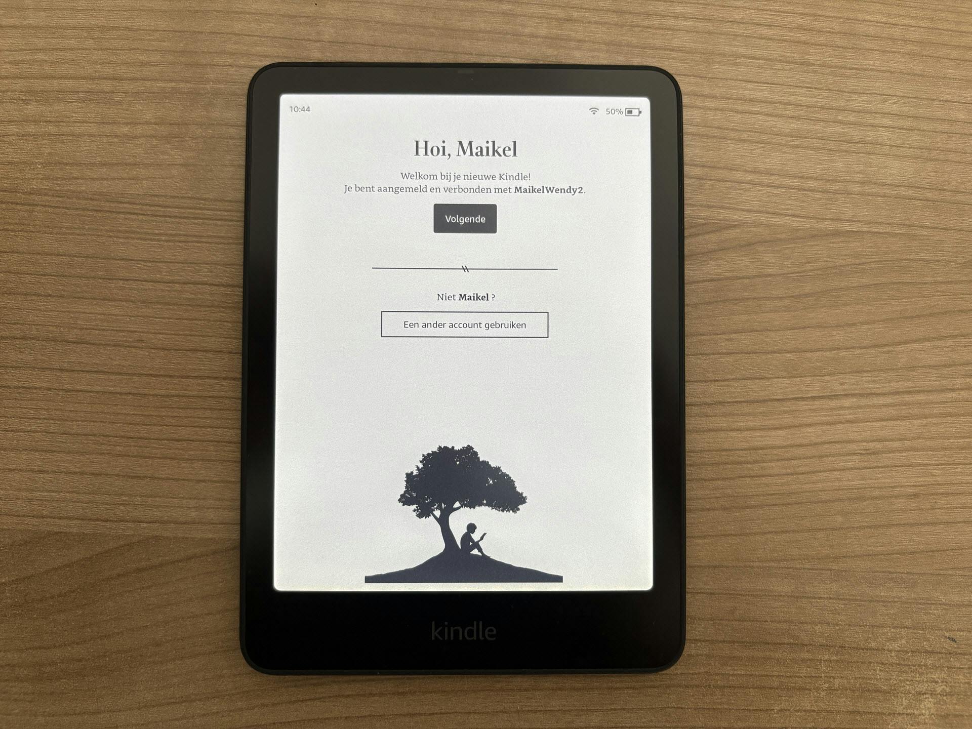 E-reader configureren