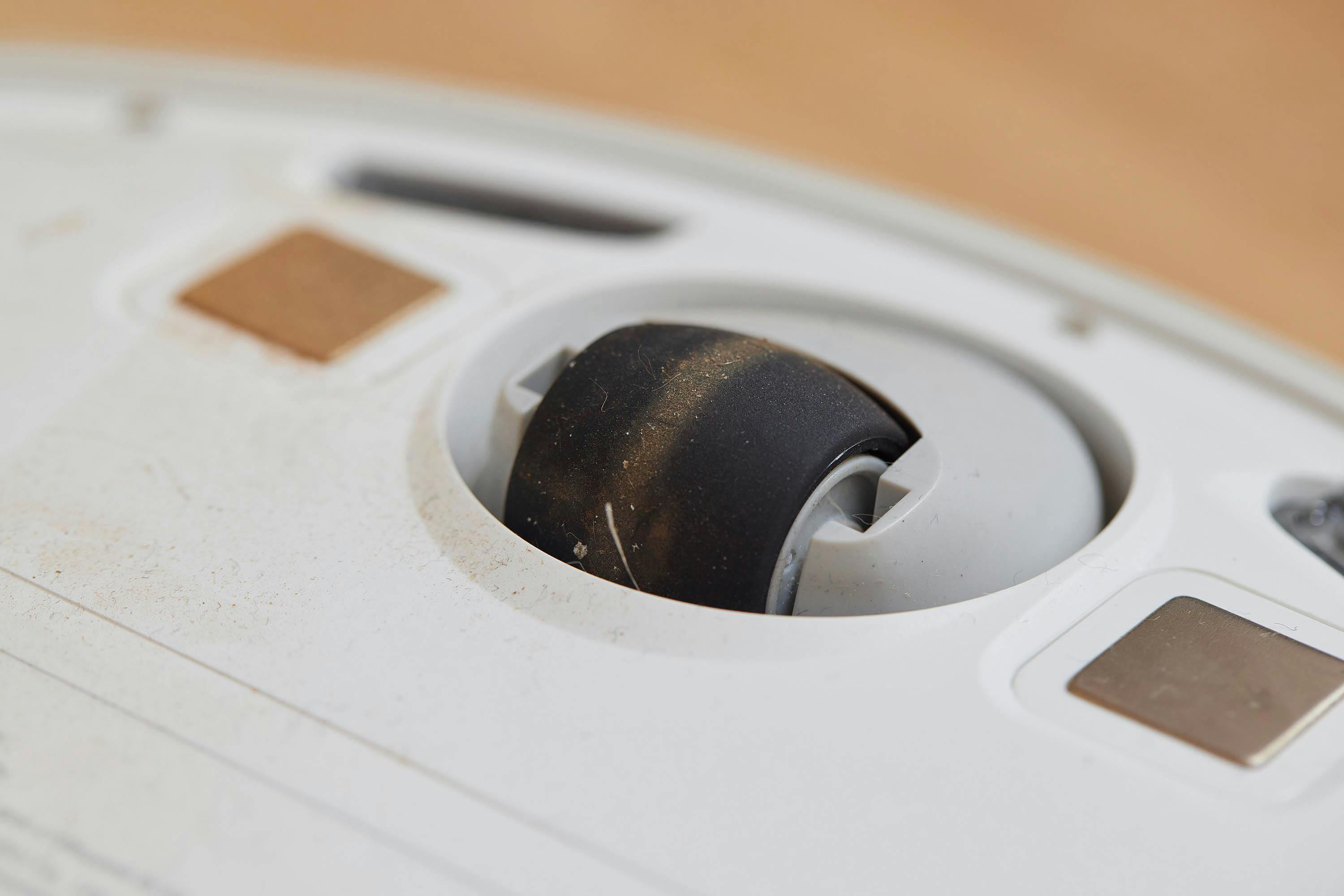 Robotstofzuiger wieltje.