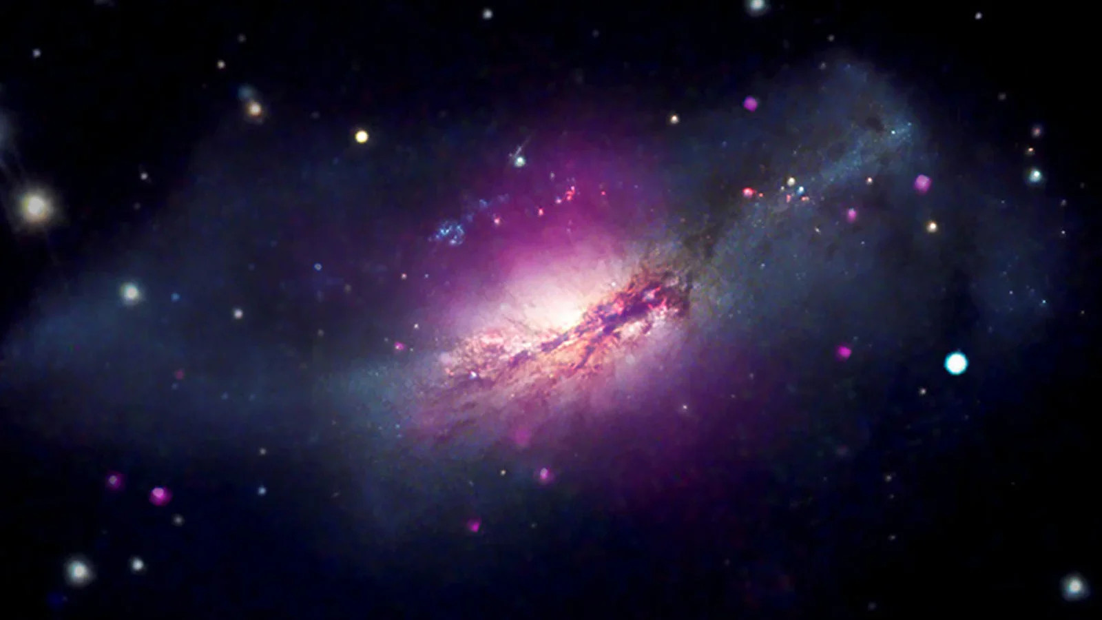Nieuwe röntgenfoto's van NASA tonen het universum zoals je het nog nooit zag