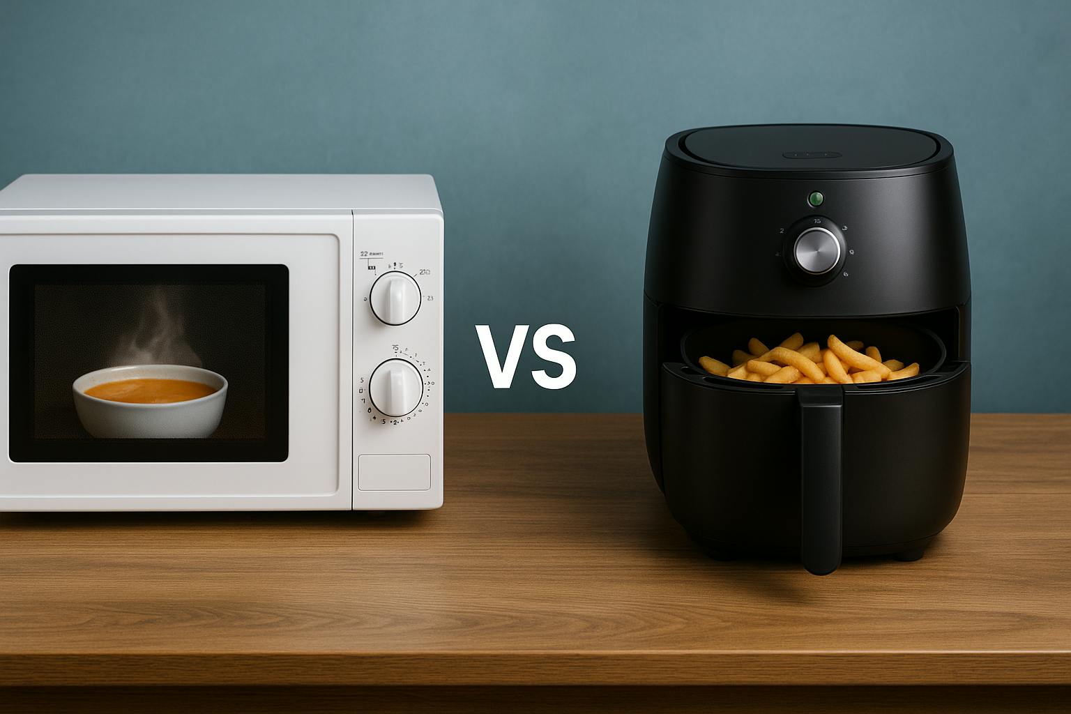 Kan de airfryer je magnetron vervangen, of andersom?