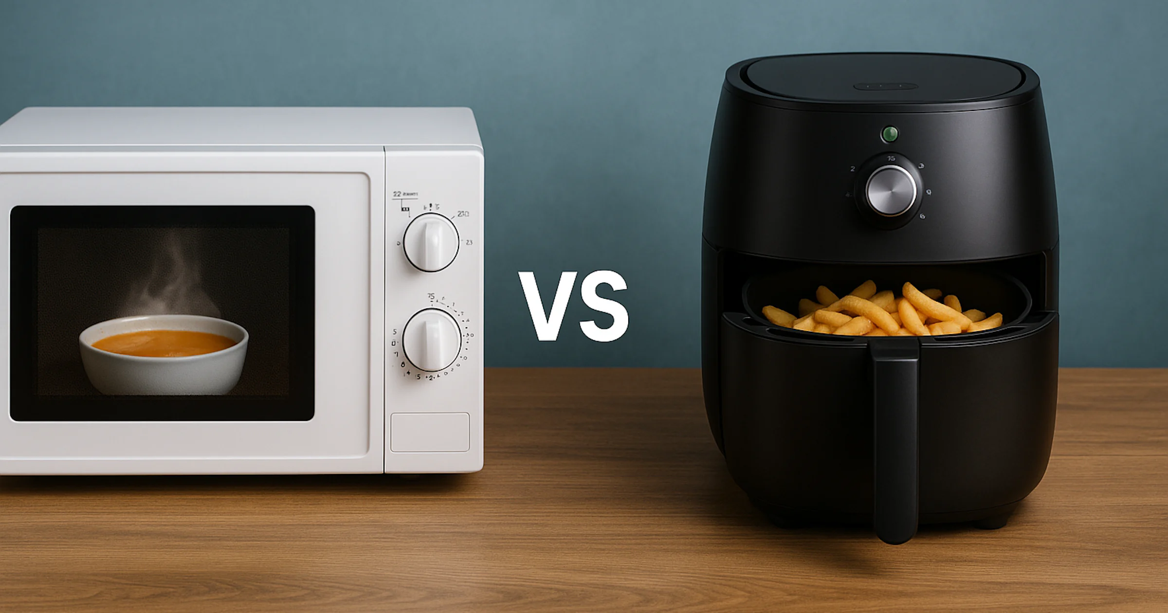 Kan de airfryer je magnetron vervangen, of andersom?