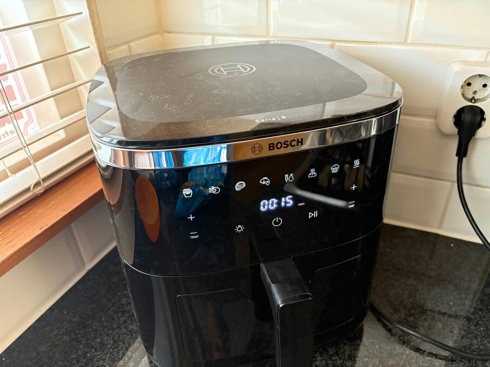 Bedieningspaneel Bosch airfryer
