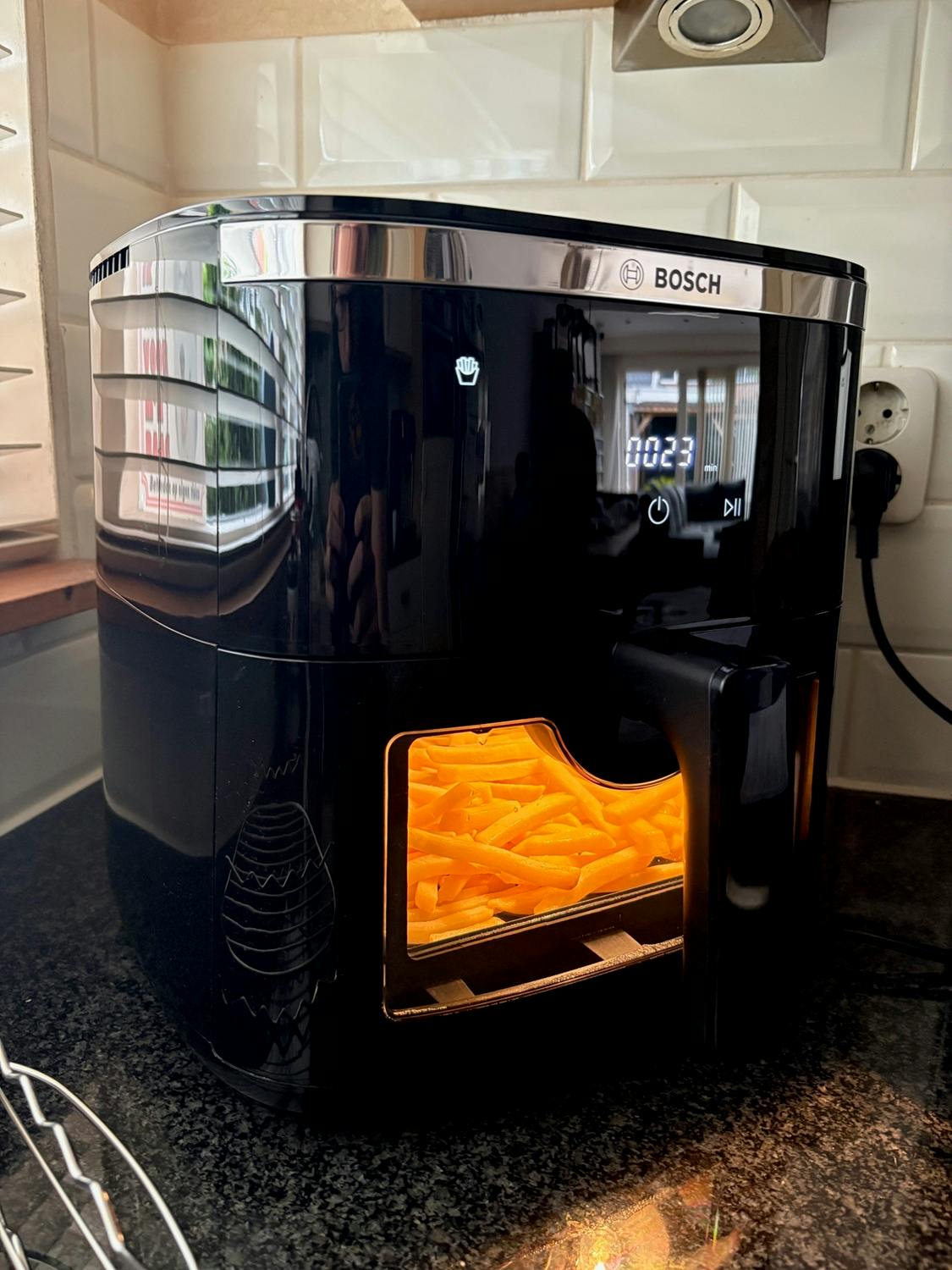 Kijkvenster van Bosch airfryer