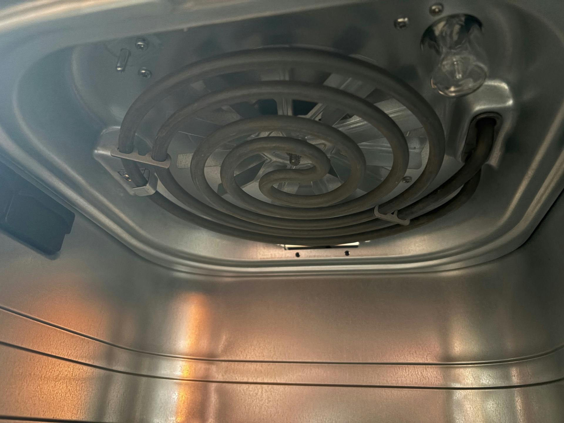 Verwarmingselement, ventilator en lampje van Bosch airfryer