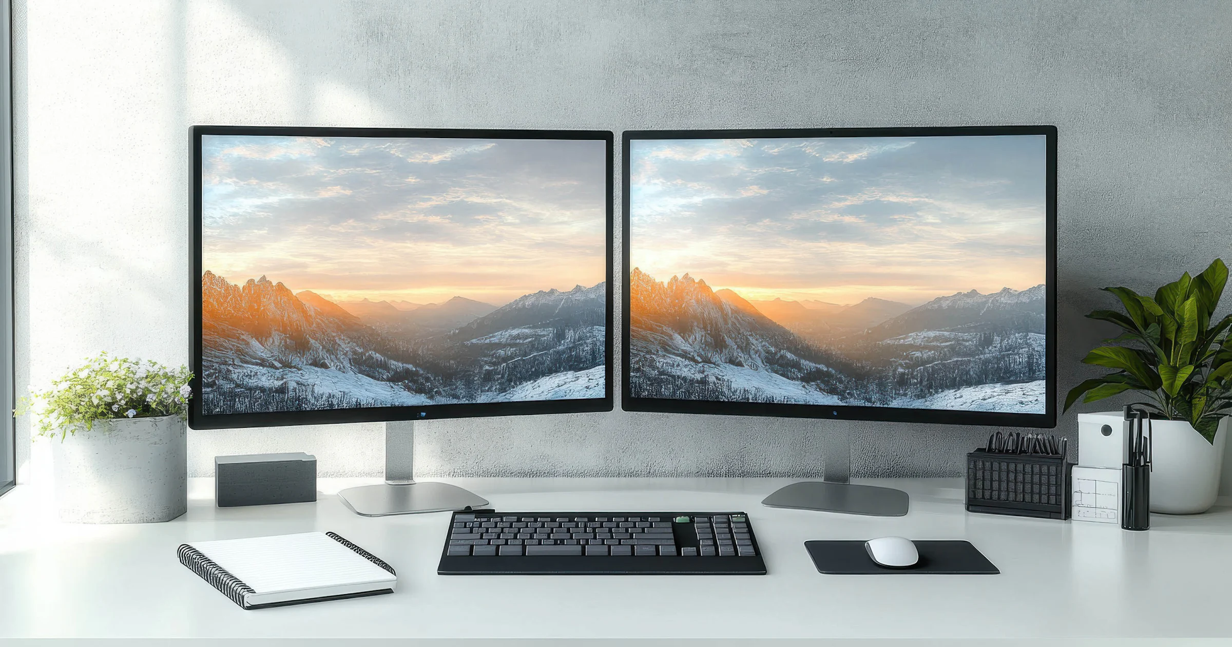 Windows met twee of drie schermen: instellingen, tips en handige tools