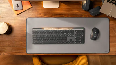 Nieuw van Logitech: toetsenbord dat oplaadt met zonlicht én kunstlicht