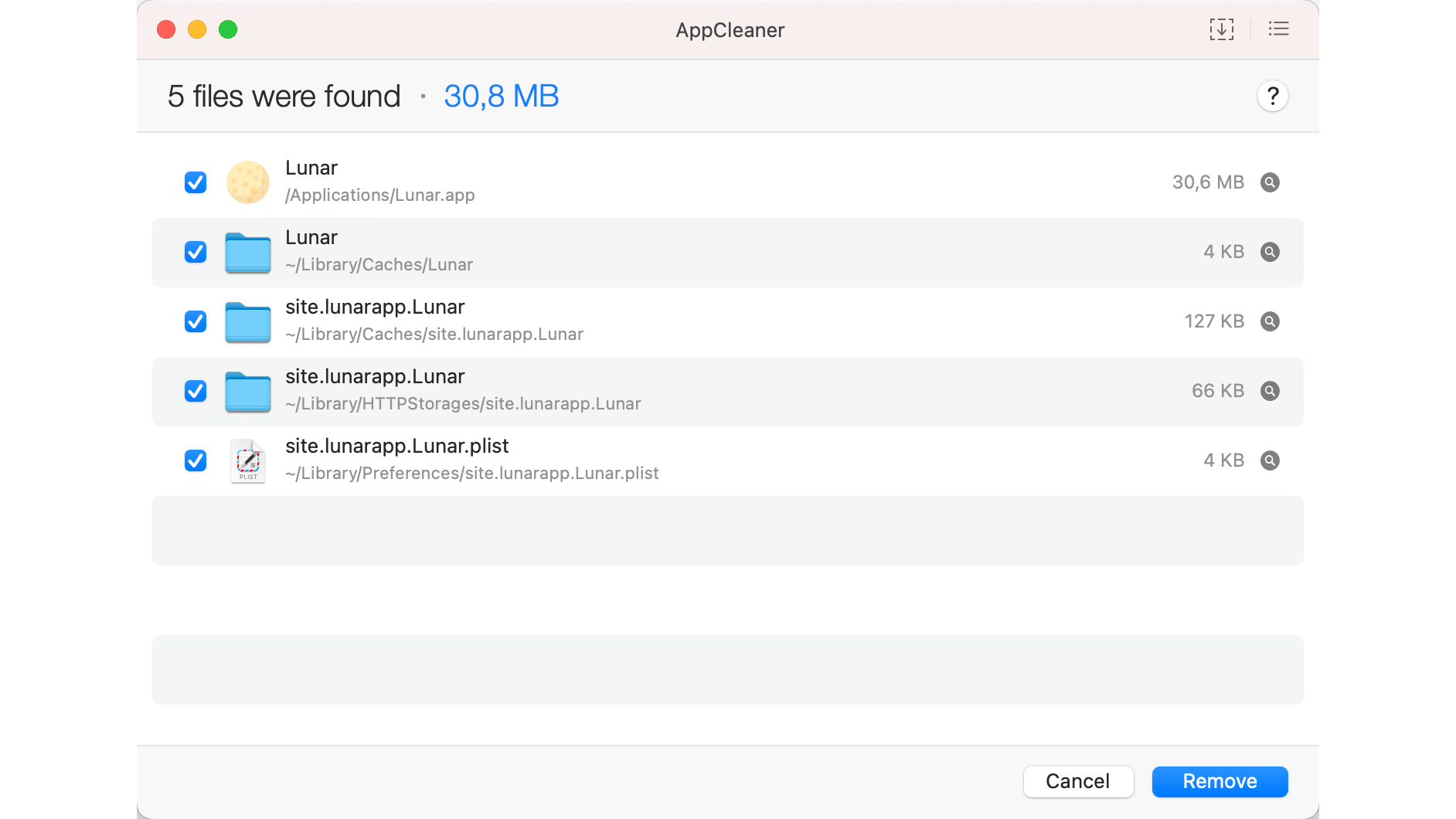 Alles verwijderen van een app? Installeer dan AppCleaner.