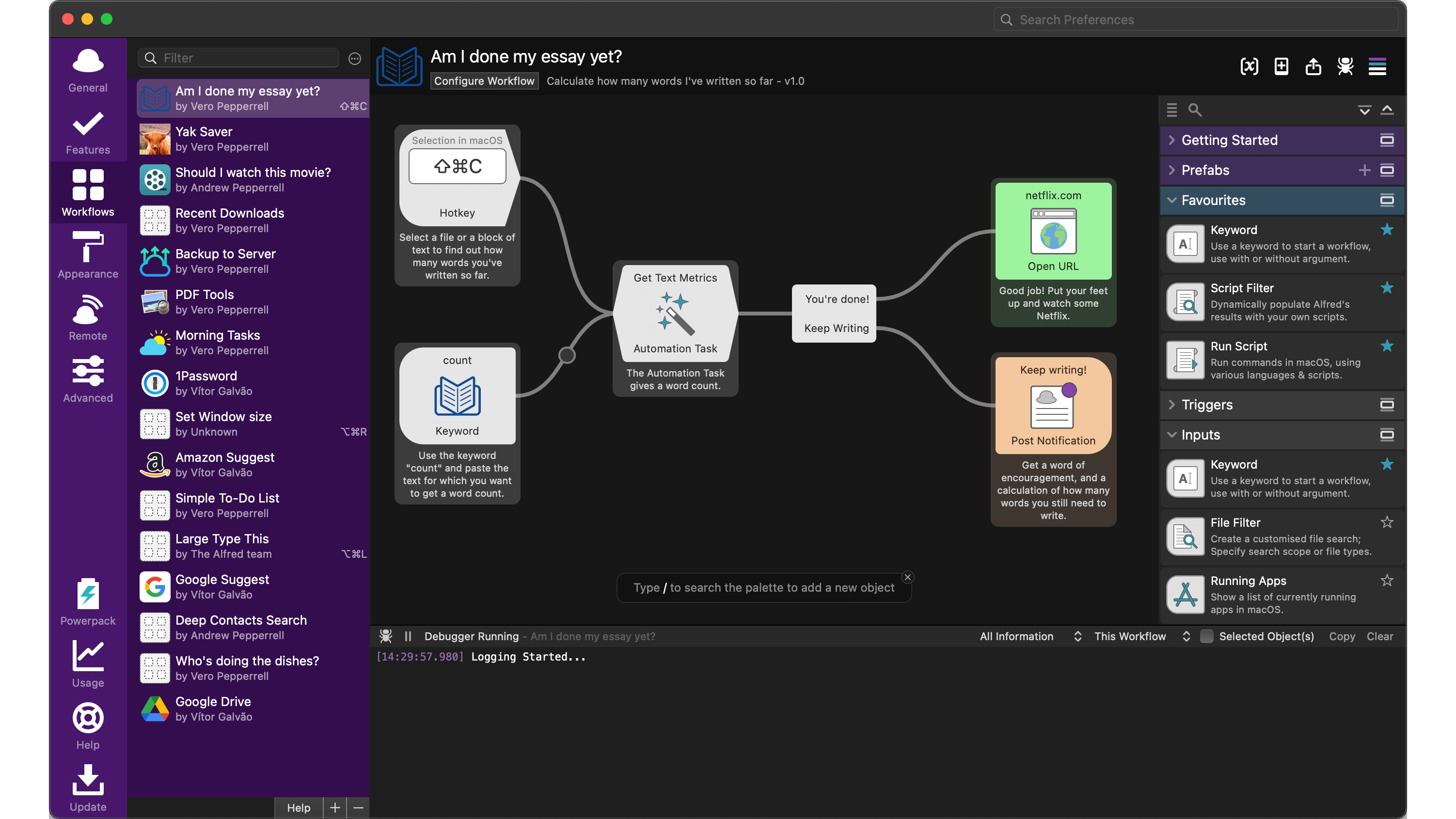 Alfred is een goed alternatief voor Spotlight.Alfred is een goed alternatief voor Spotlight.