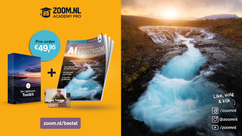 NIEUW: Lightroom AI boek + Toolkit + Training