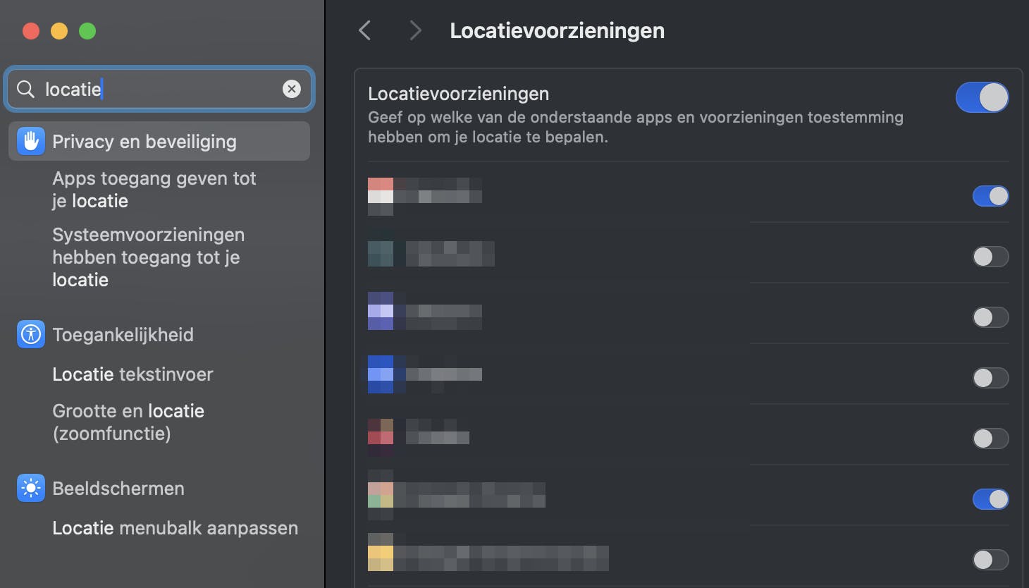 Controleer goed welke apps en programma’s toegang hebben tot welke gegevens.