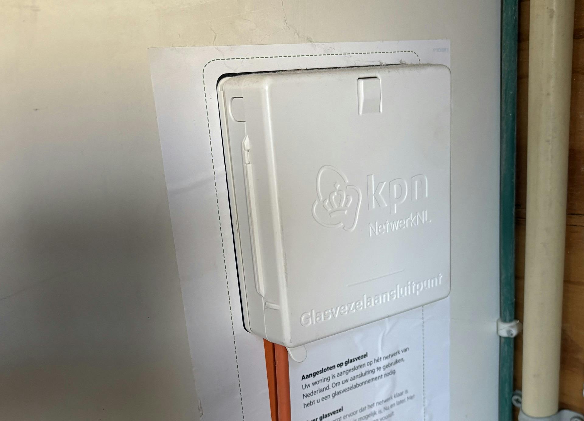 Glasvezel komt vaak via de meterkast je woning binnen.