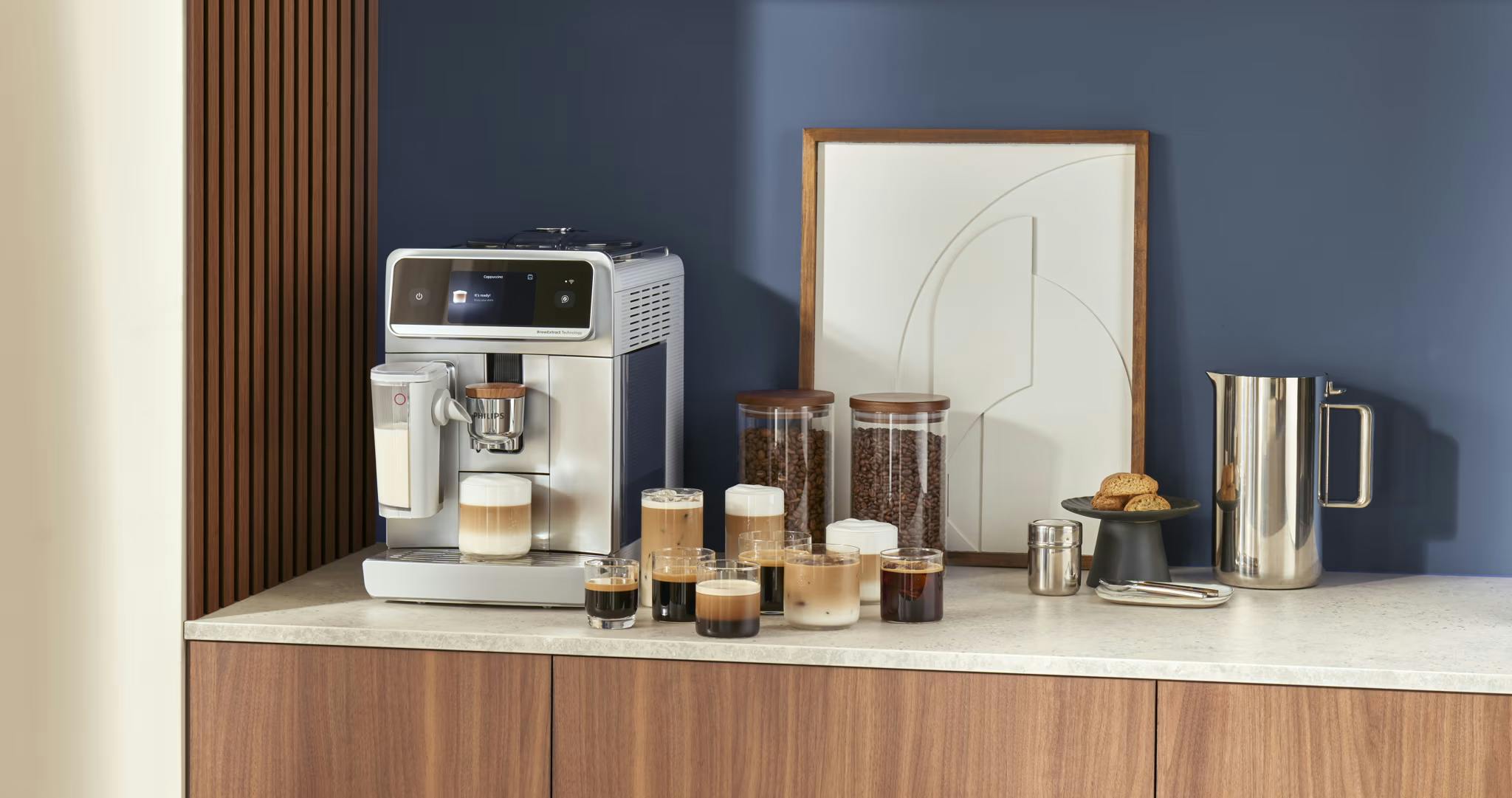 Nieuw van Philips: Café Aromis 8000 combineert barista-kwaliteit met persoonlijke instellingen