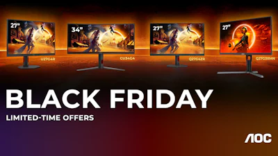 AOC komt met breed aanbod nieuwe gaming-monitoren voor Black Friday