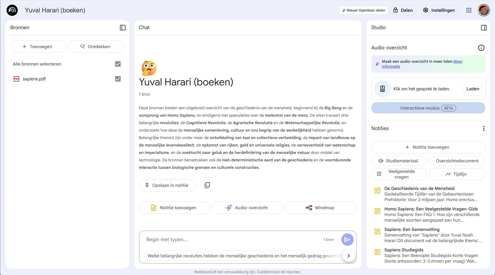 AI met RAG: hoe worden je geüploade data gebruikt, zoals bij de populaire Google NotebookLM.