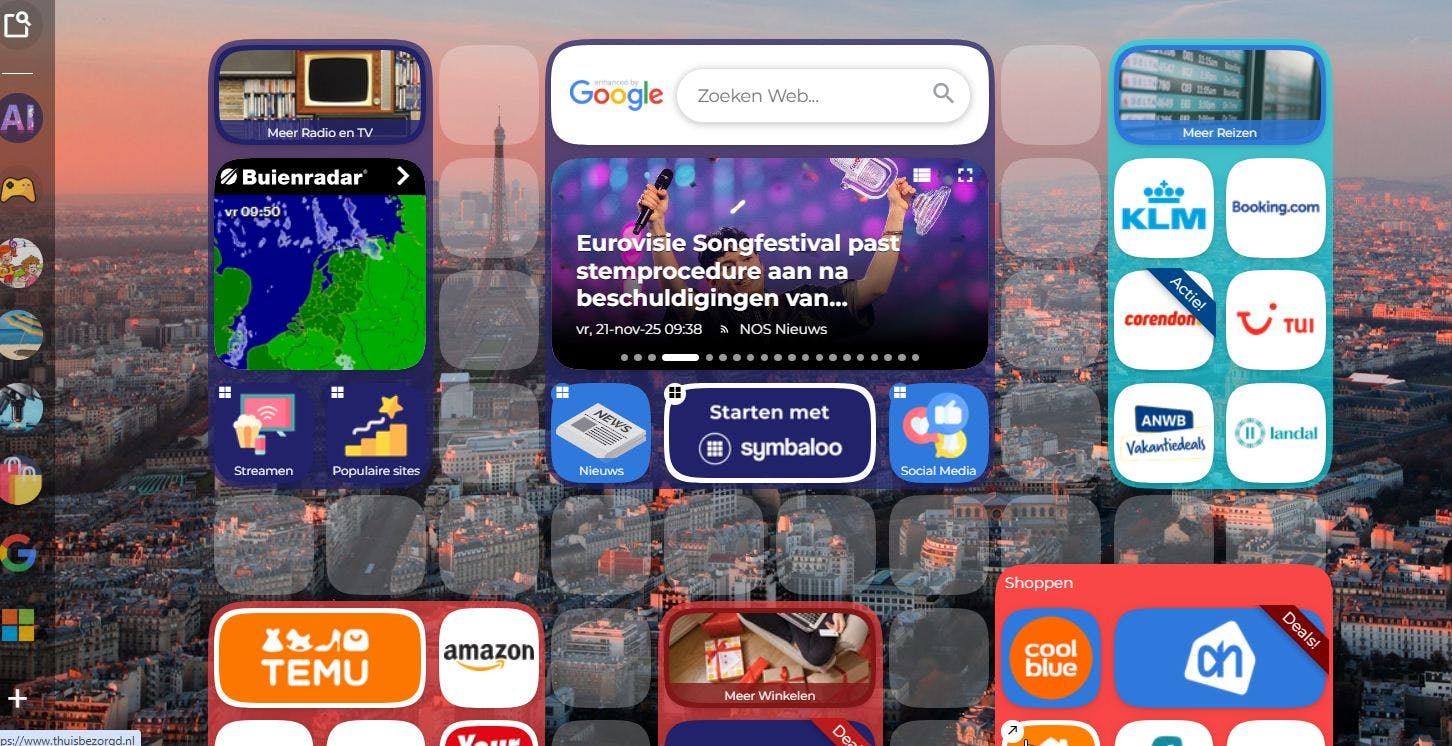 Zo bundel je je favoriete sites in één handig browserdashboard