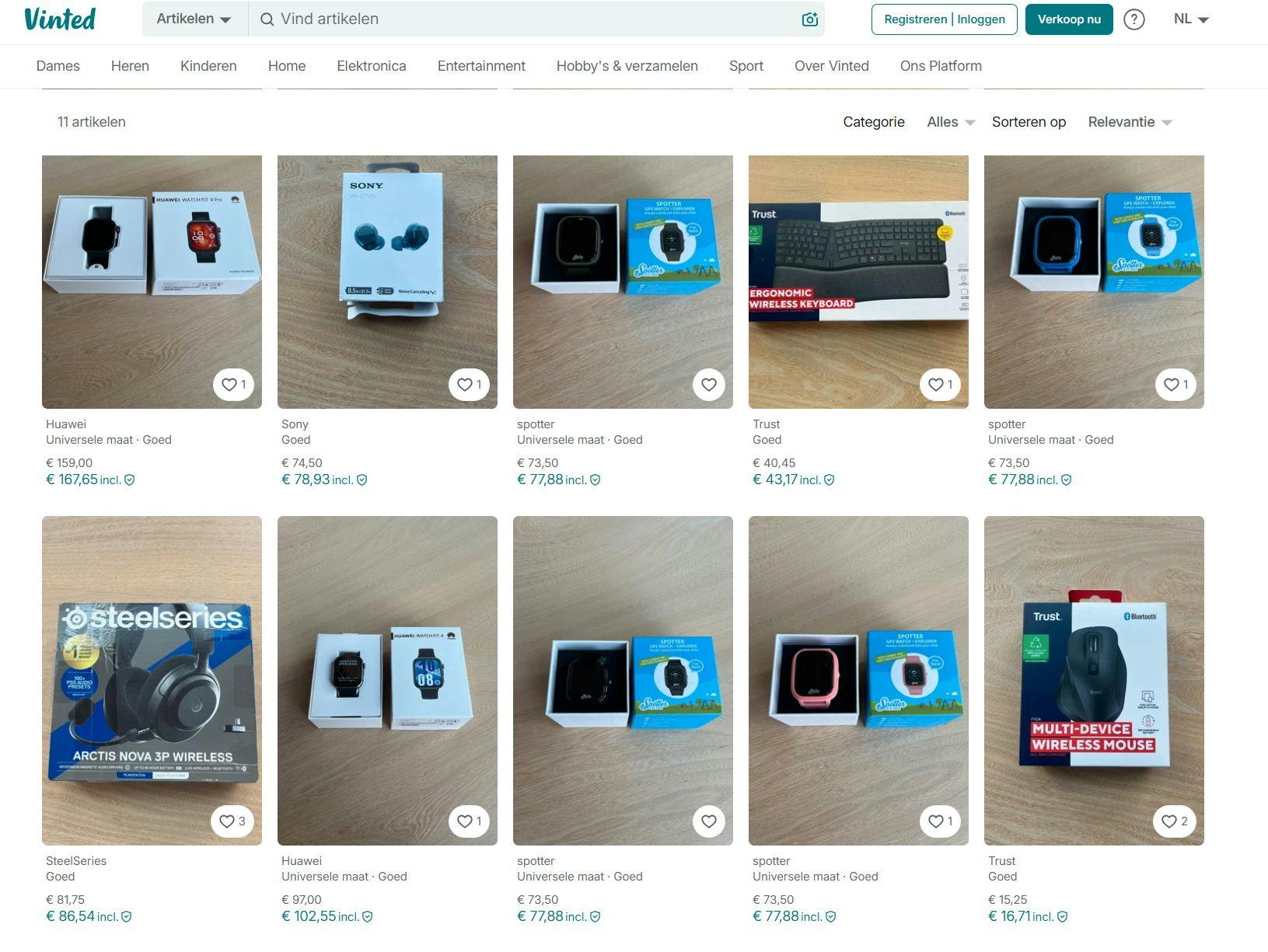 Tweede ronde voor toptech: ontdek onze nieuwe Vinted-pagina