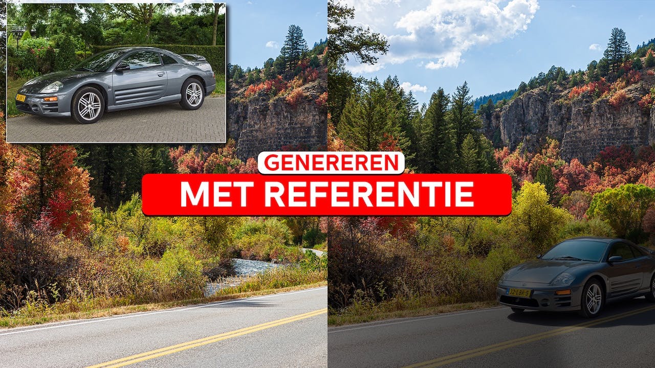 Photoshop - Genereren met een referentieafbeelding