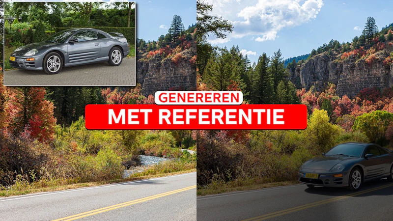 Photoshop - Genereren met een referentieafbeelding