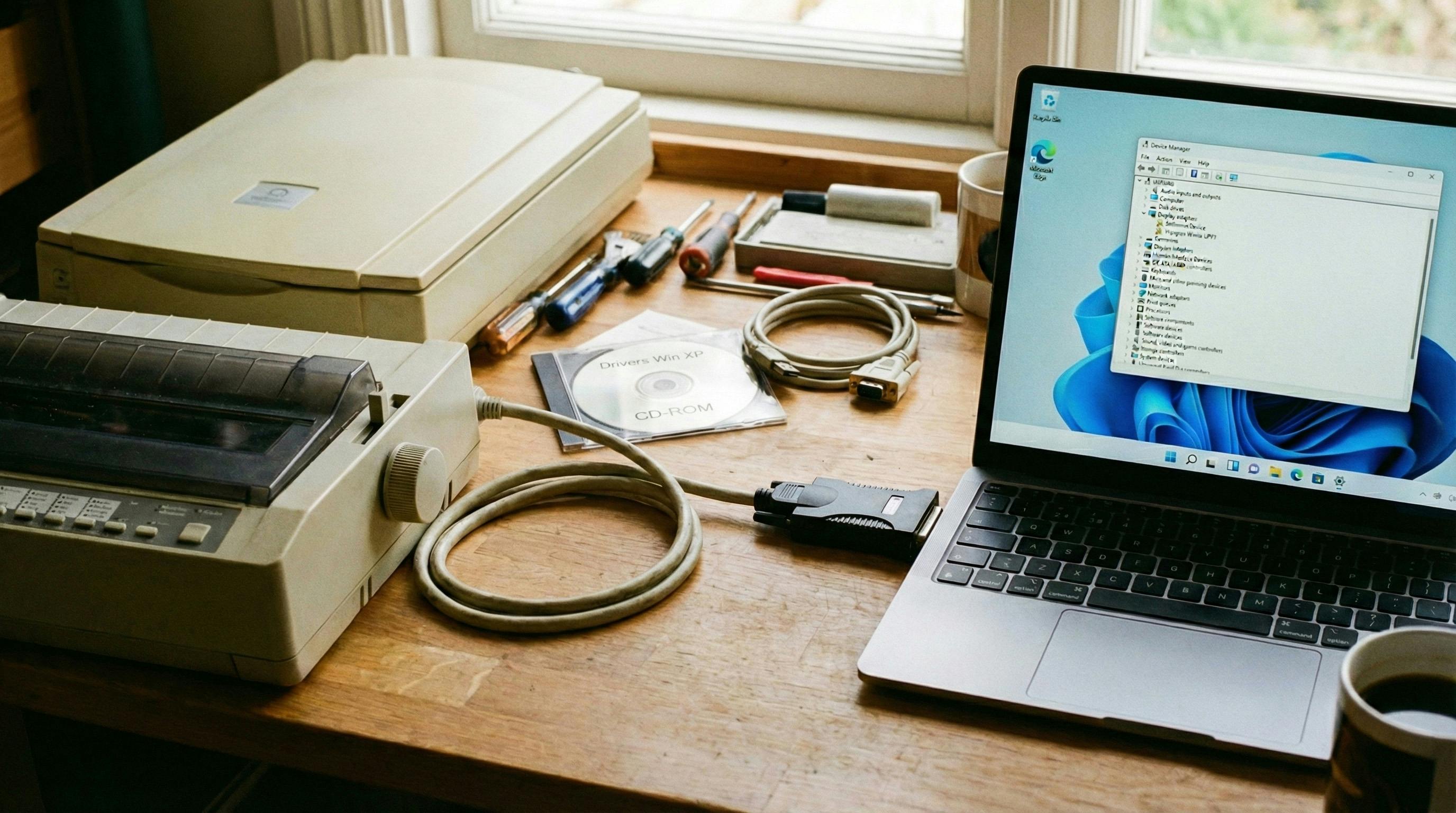 Zo krijg je oude randapparatuur weer werkend onder Windows 10 en 11