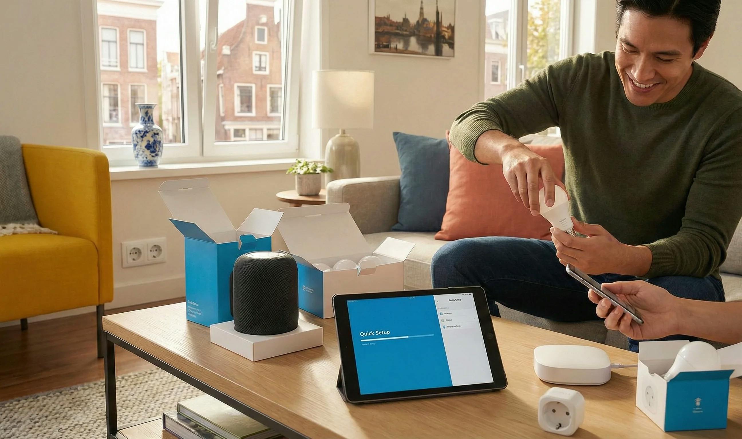 Starten met smarthome in één middag: een stappenplan voor beginners