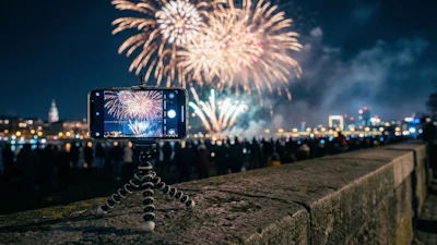 Vuurwerk fotograferen met je smartphone: zo krijg je de mooiste foto's