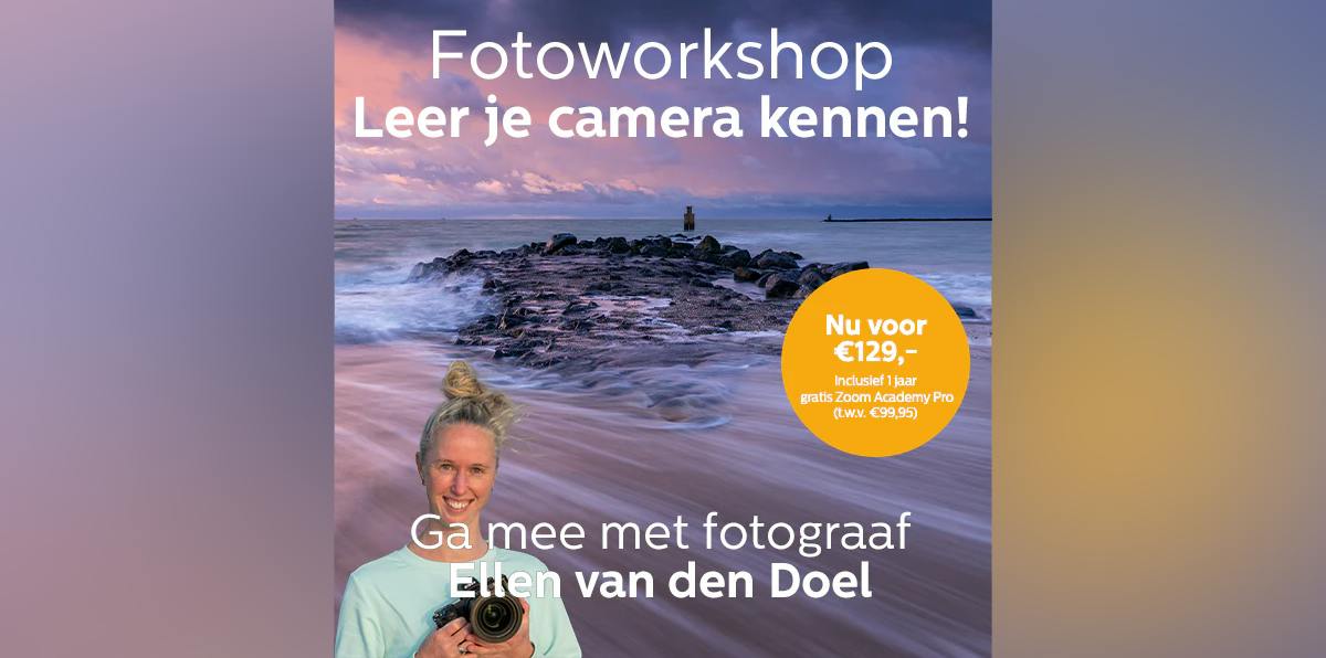 Laatste kans: Fotografie-workshop Ellen van den Doel